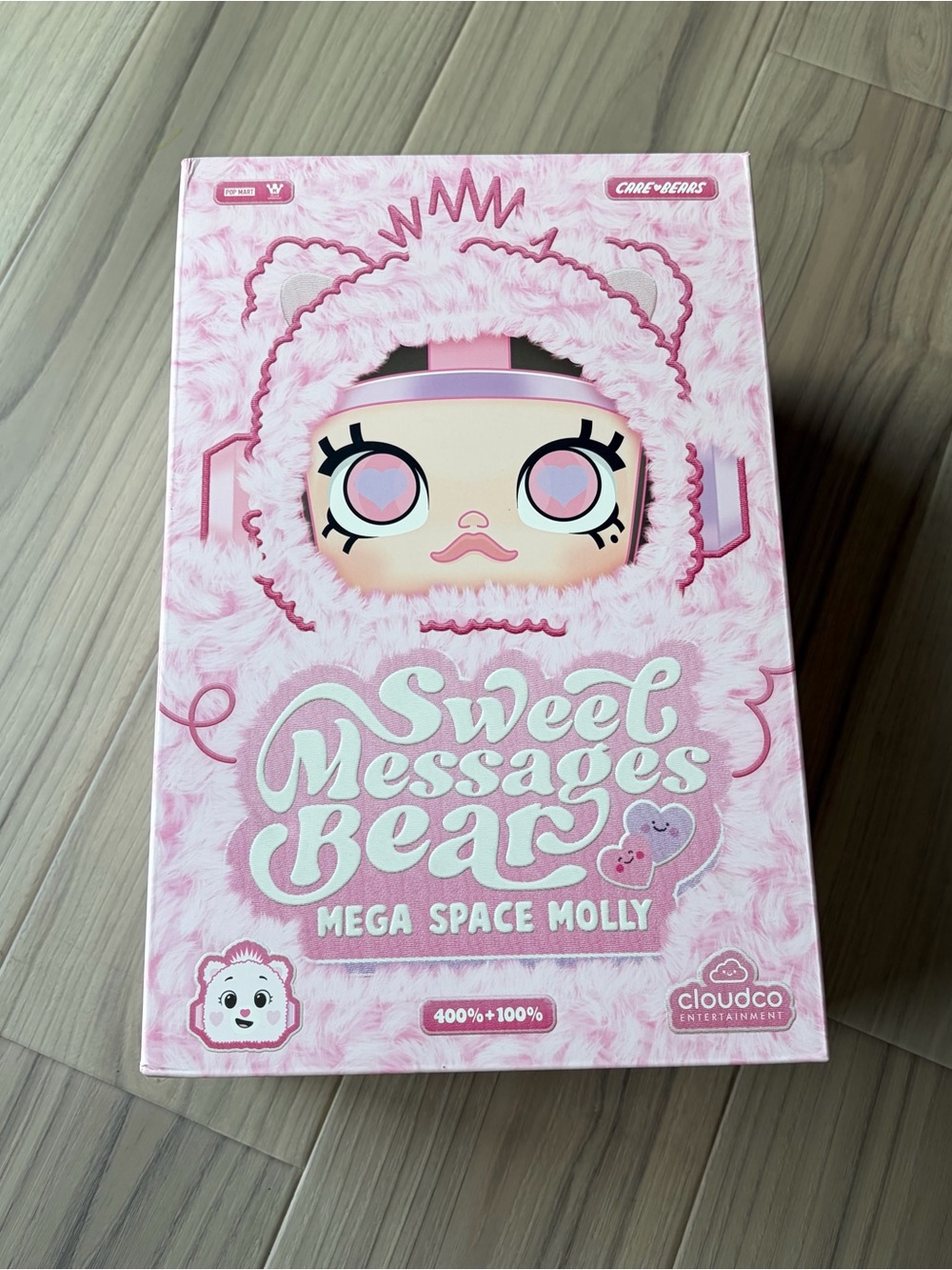 Sweet Messages Bear Mega Space Molly x Care Bears 400%